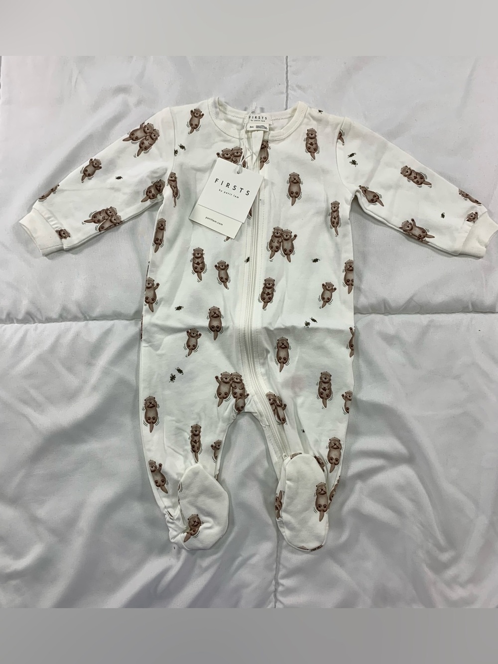 New petit lem footie pyjamas size 3M